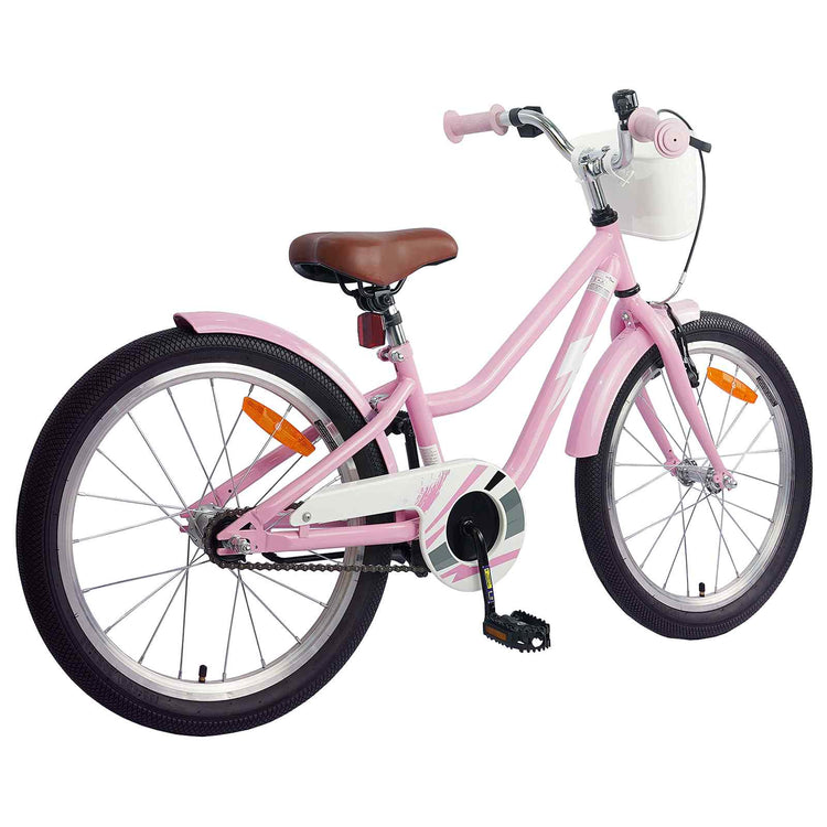 VidaXL Kinderfahrrad 20 Zoll für 6-11 Jahre, Hellrosa