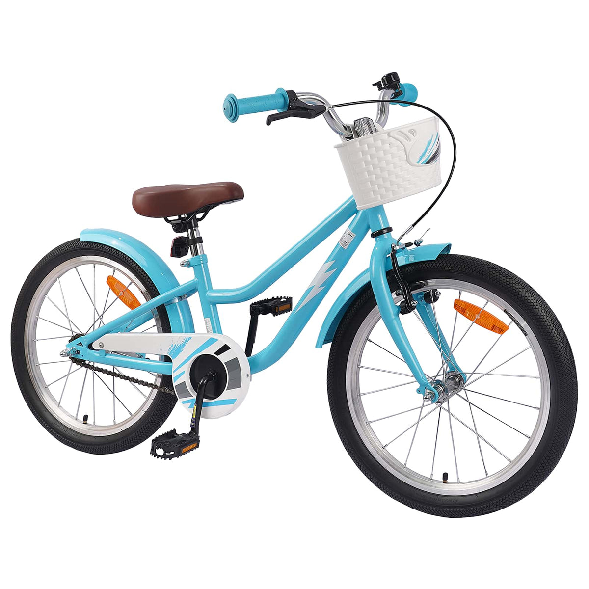 VidaXL Kinderfahrrad 20 Zoll für 6-11 Jahre Hellblau