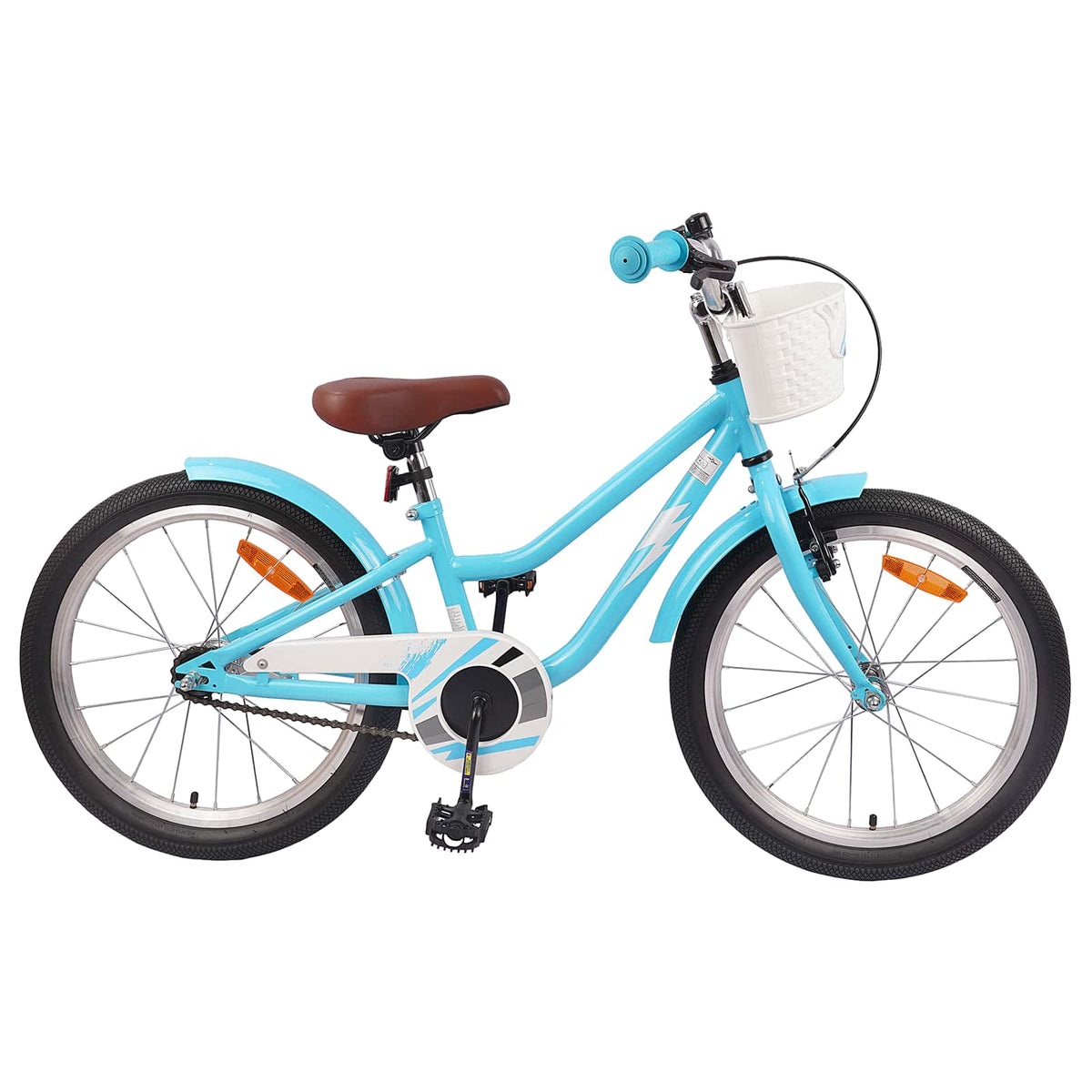 VidaXL Kinderfahrrad 20 Zoll für 6-11 Jahre Hellblau