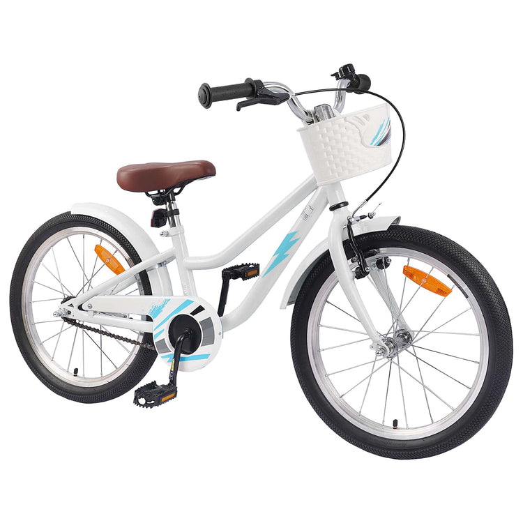 VidaXL Kinderfahrrad 20 Zoll für 6-11 Jahre weiß