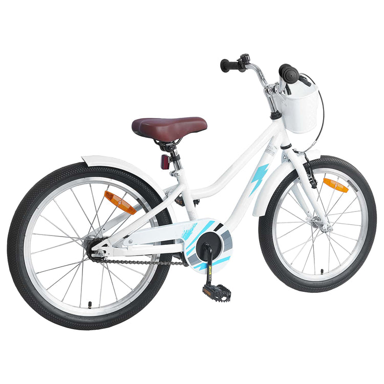 VidaXL Kinderfahrrad 20 Zoll für 6-11 Jahre weiß