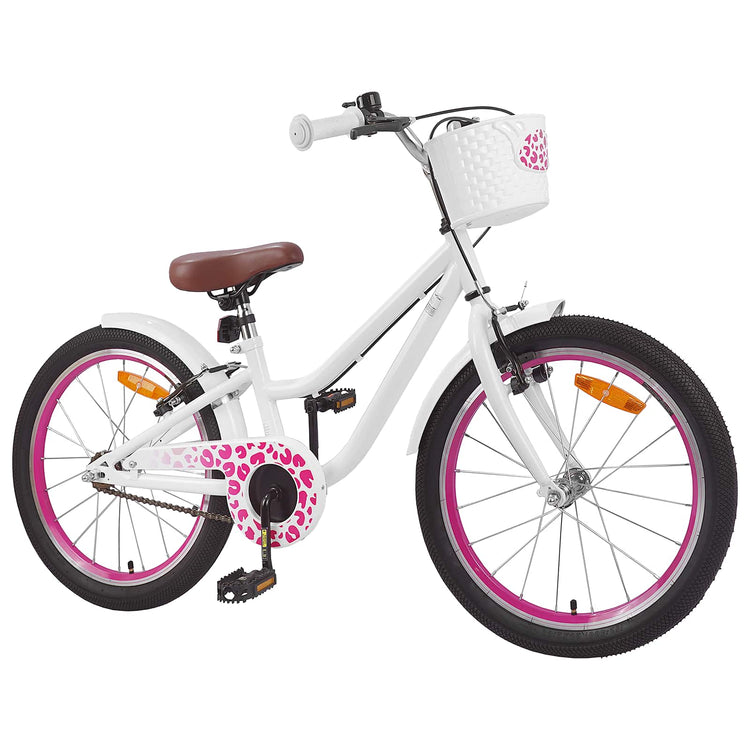 VidaXL Kinderfahrrad 20 Zoll für 6-11 Jahre weiß