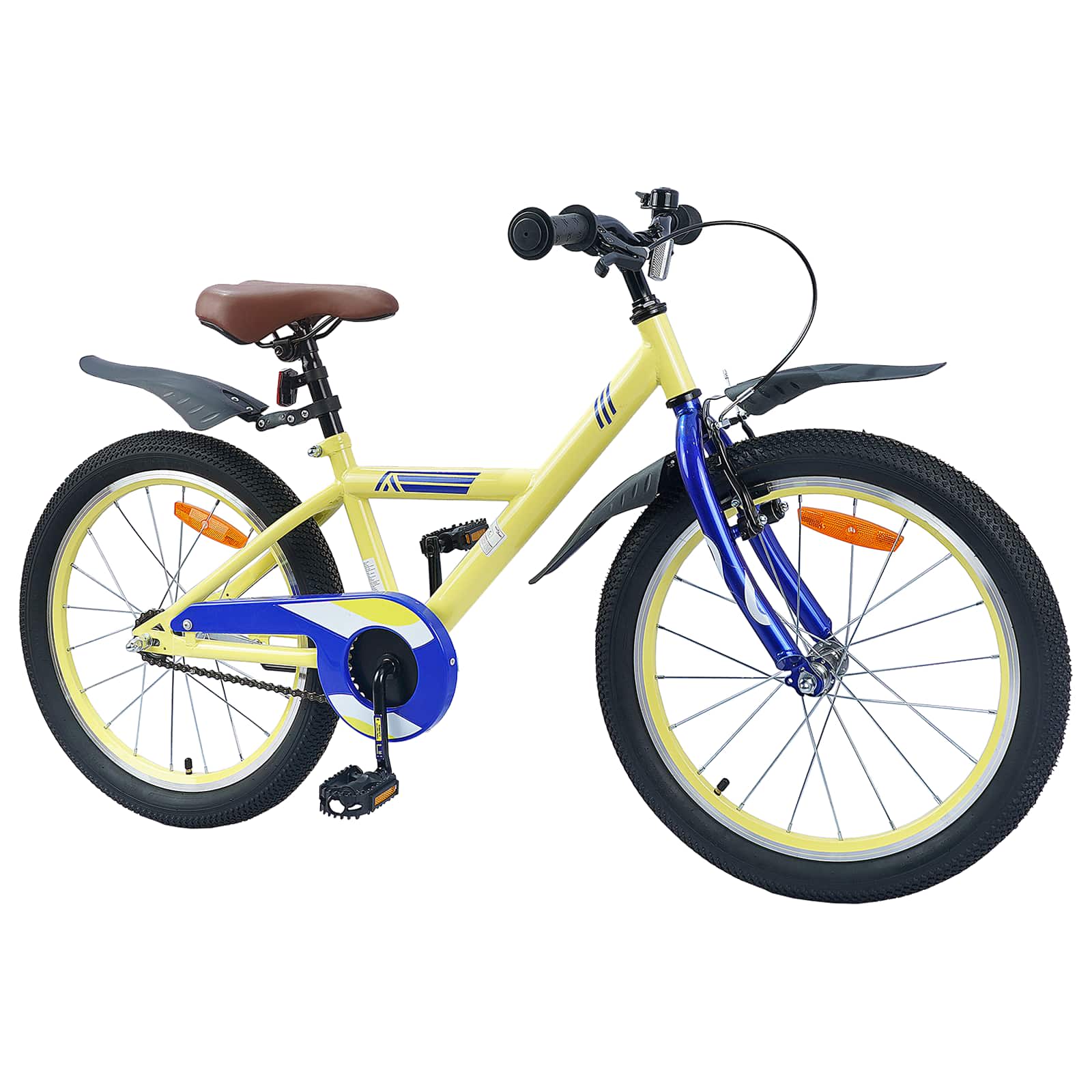 VidaXL Kinderfahrrad 20 Zoll für 6-11 Jahre gelb
