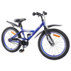 VidaXL Kinderfahrrad 20 Zoll für 6-11 Jahre, dunkelblau