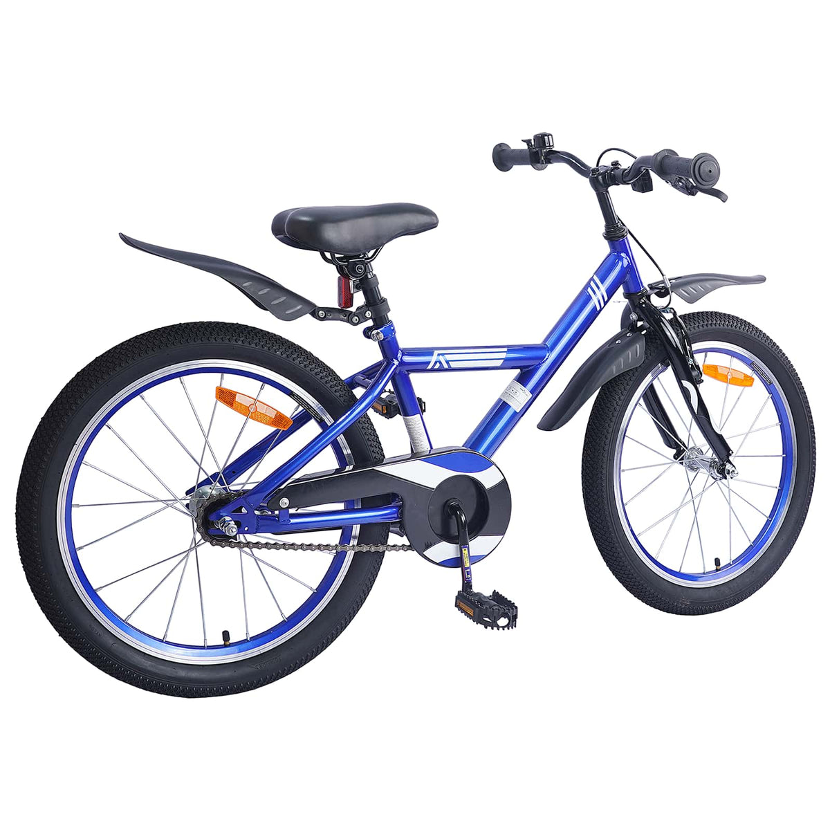 VidaXL Kinderfahrrad 20 Zoll für 6-11 Jahre, dunkelblau