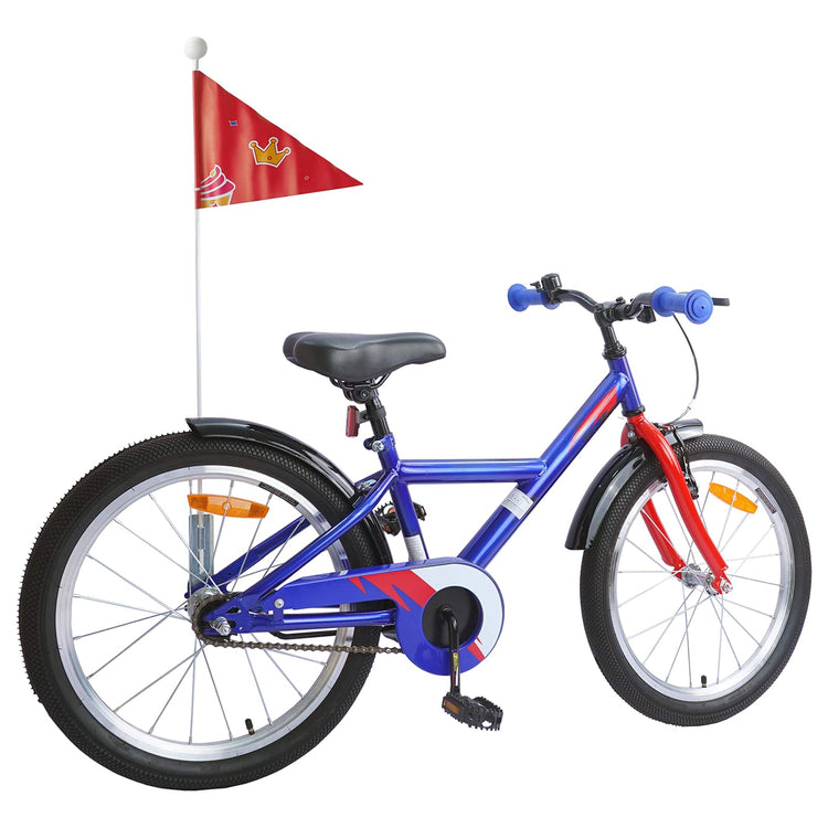 VidaXL Kinderfahrrad 20 Zoll für 6-11 Jahre, dunkelblau