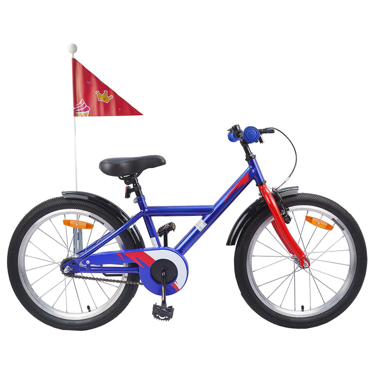 VidaXL Kinderfahrrad 20 Zoll für 6-11 Jahre, dunkelblau