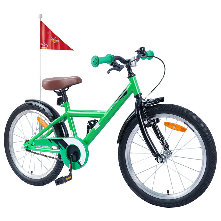 VidaXL Kinderfahrrad 20 Zoll für 6-11 Jahre grün