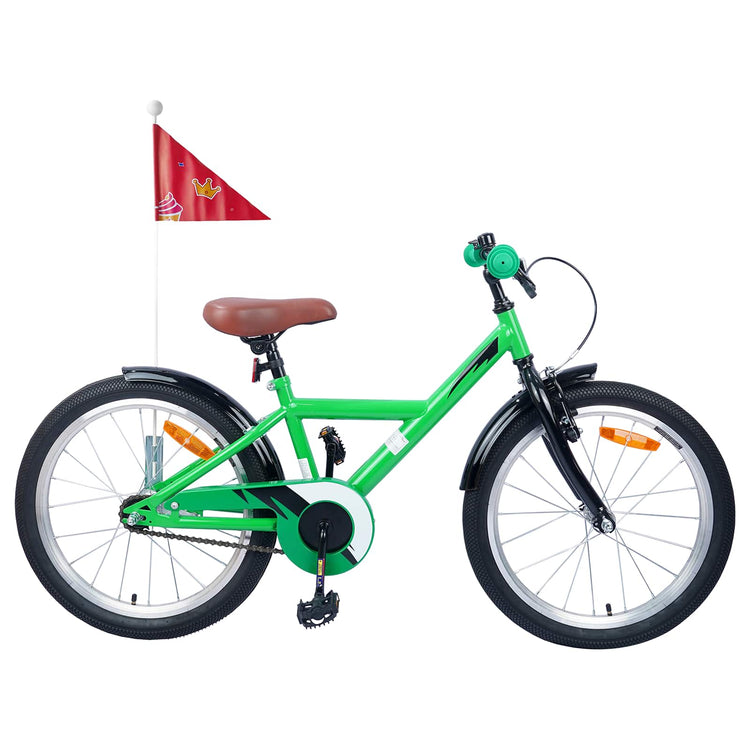 VidaXL Kinderfahrrad 20 Zoll für 6-11 Jahre grün
