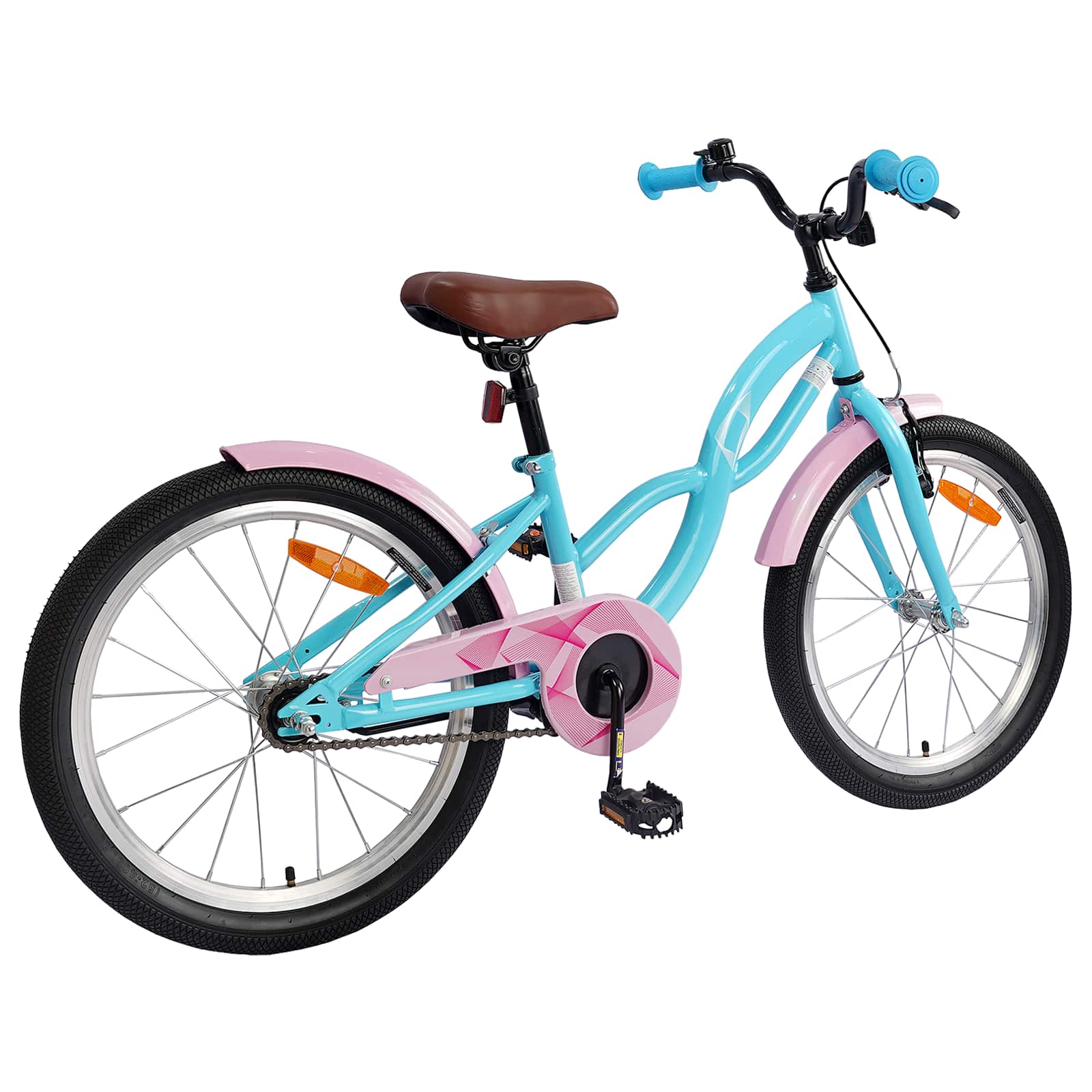 VidaXL Kinderfahrrad 20 Zoll für 6-11 Jahre Hellblau