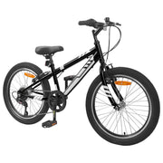 VidaXL Mountainbike 20 Zoll 6-Gang für 5-8 Jahre alt schwarz - afbeelding 2