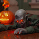 VidaXL Halloween Krabbelzombie grün 112 x 25,5 x 21,5 cm Polyester