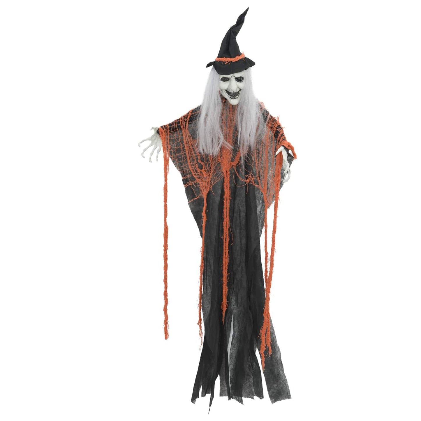 Vidaxl Halloween-Geist zum Aufhängen, 3 Stück, mehrfarbig, 61 x 97 cm, Polyester