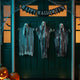 Vidaxl Halloween-Hängegeist 3 Stück schwarz 66 x 110 cm Polyester