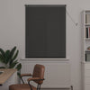 Vidaxx Jalousie verstellbar silbergrau 150 x 100 cm PVC