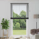 Vidaxx Jalousie verstellbar silbergrau 213 x 120 cm PVC