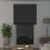 Vidaxx Jalousie verstellbar silbergrau 213 x 120 cm PVC