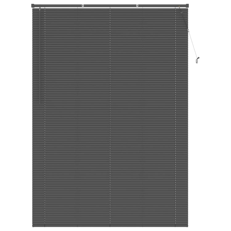 Vidaxx Jalousie verstellbar silbergrau 213 x 140 cm PVC