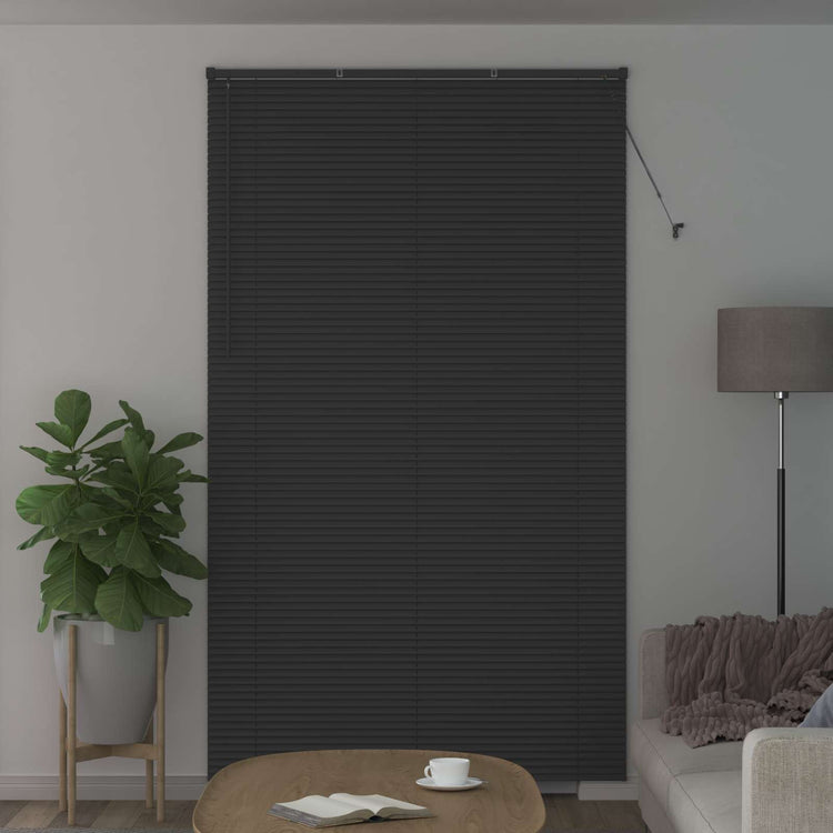 Vidaxx Jalousie verstellbar silbergrau 213 x 150 cm PVC