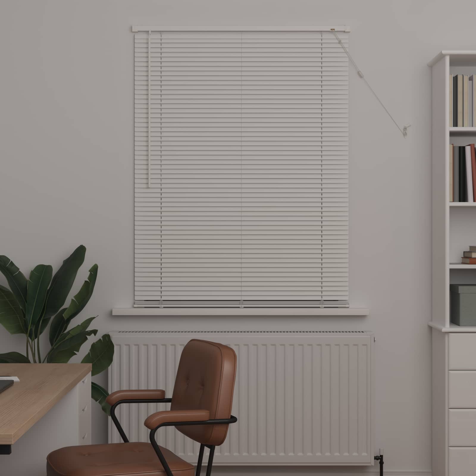 Vidaxx Jalousie verstellbar weiß 150 x 80 cm PVC