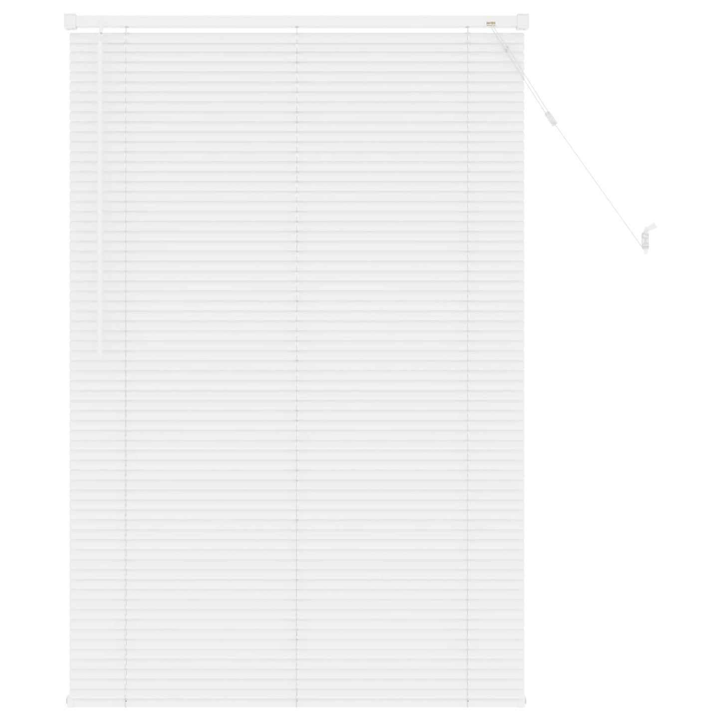 Vidaxx Jalousie verstellbar weiß 150 x 100 cm PVC