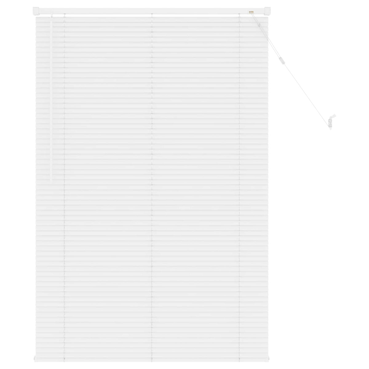 Vidaxx Jalousie verstellbar weiß 150 x 100 cm PVC
