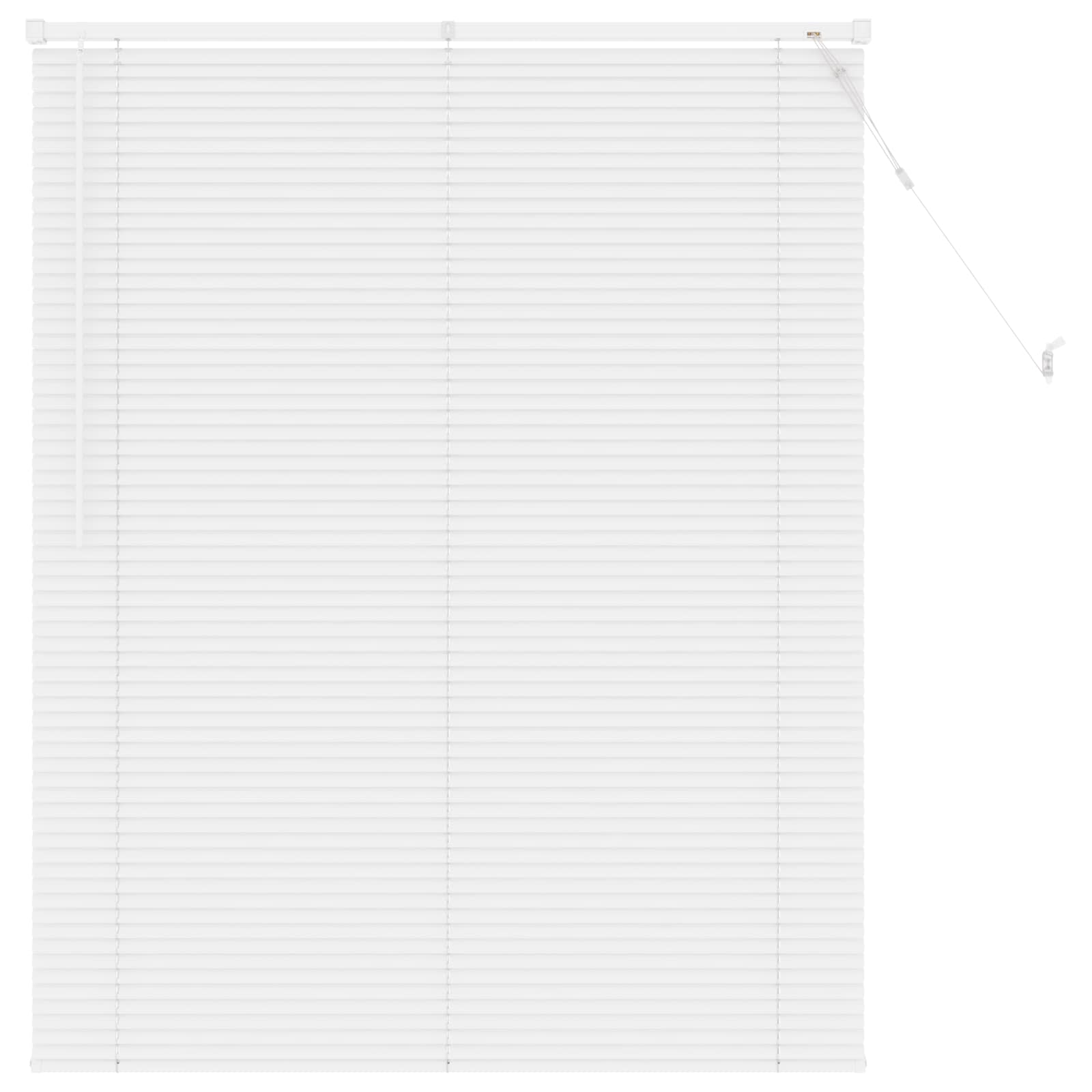 Vidaxx Jalousie verstellbar weiß 150 x 120 cm PVC