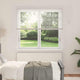Vidaxx Jalousie verstellbar weiß 150 x 150 cm PVC