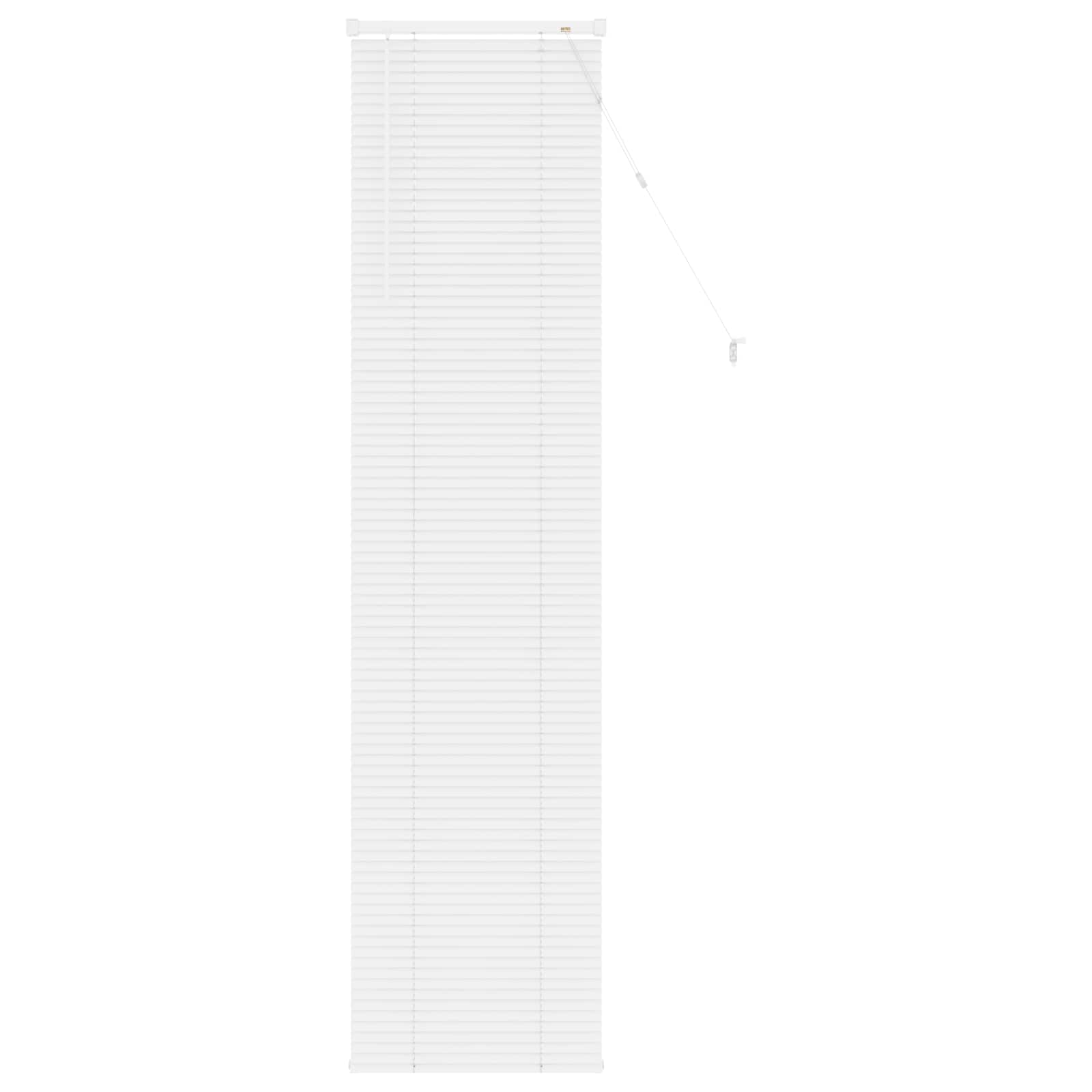 Vidaxx Jalousie verstellbar weiß 213 x 40 cm PVC