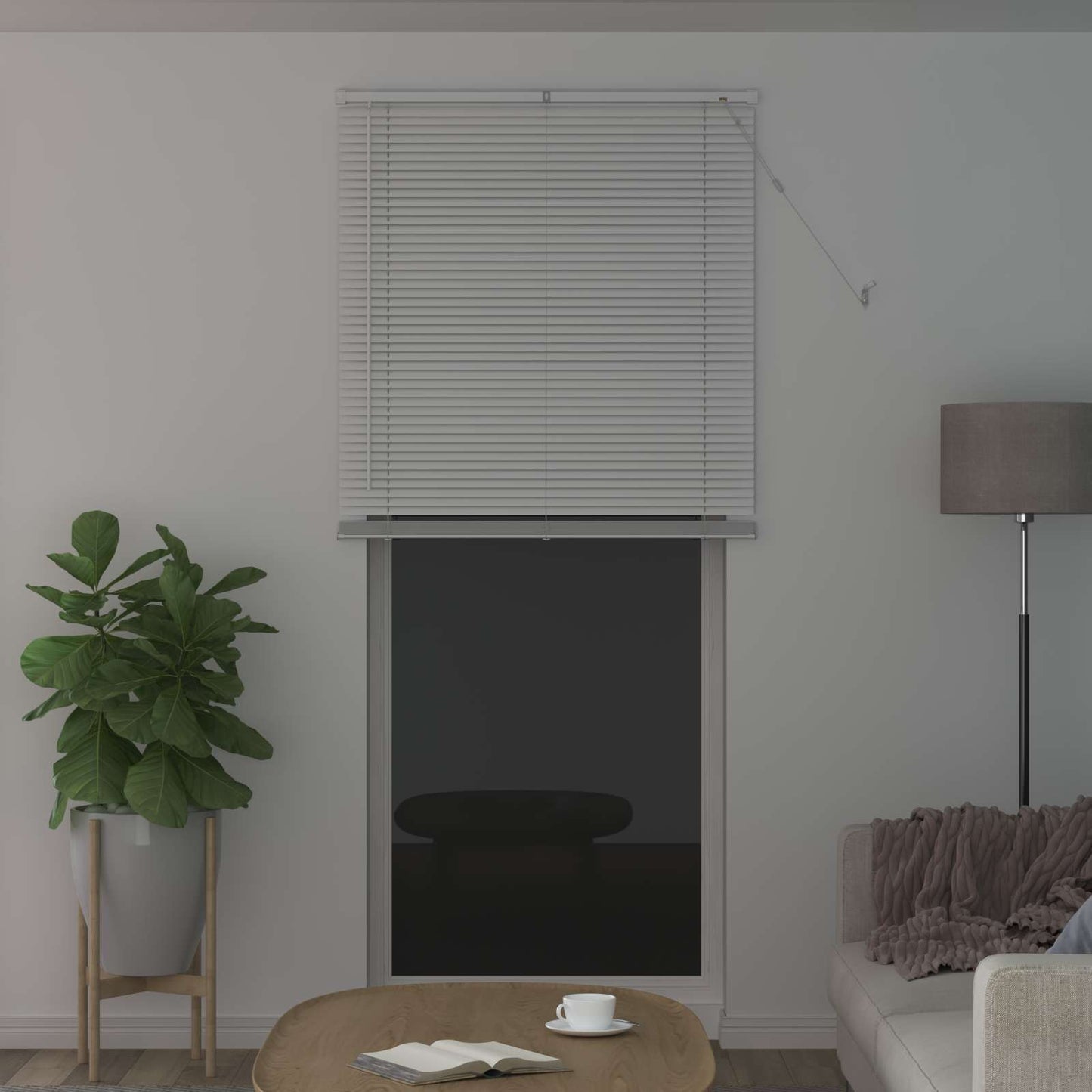 Vidaxx Jalousie verstellbar weiß 213 x 90 cm PVC