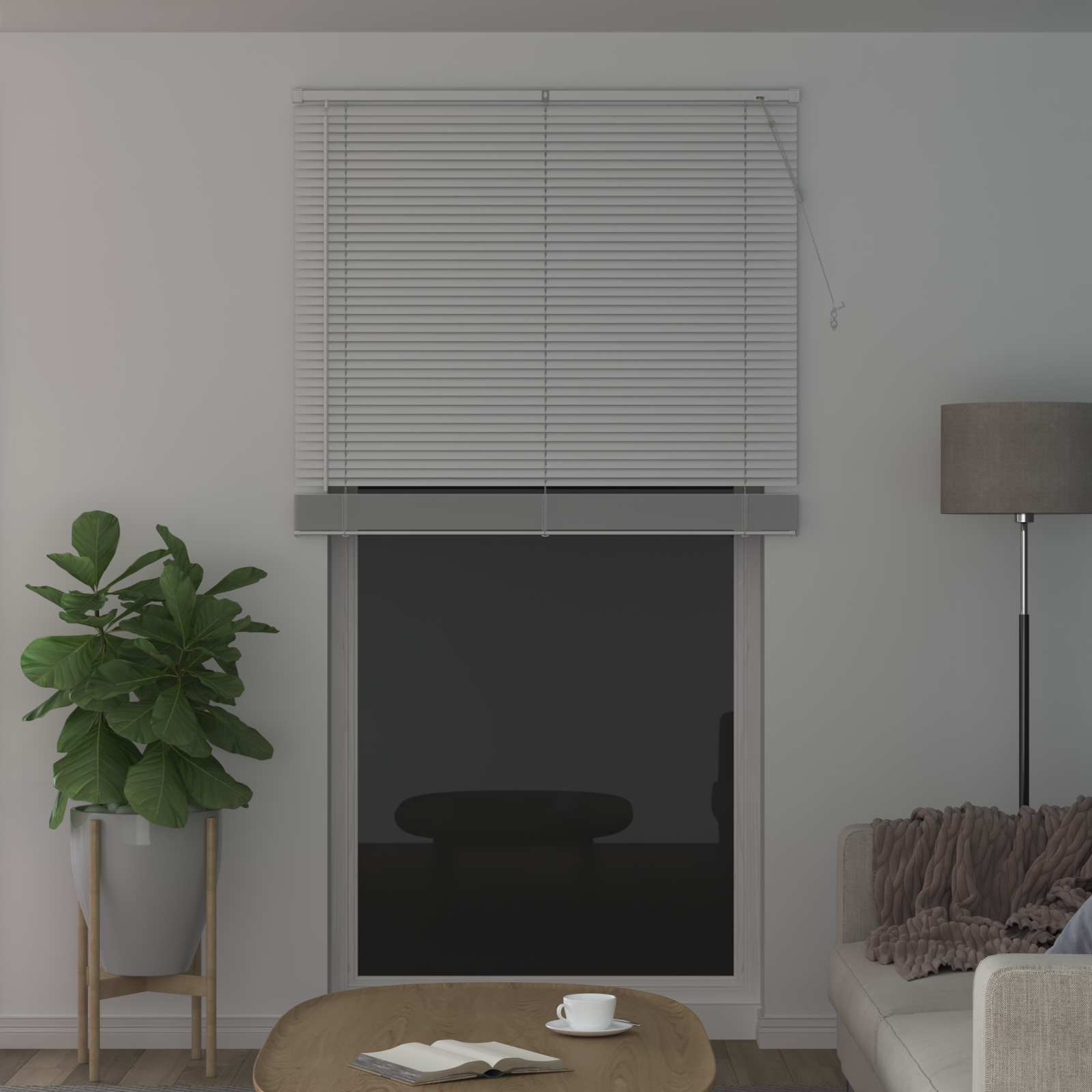 Vidaxx Jalousie verstellbar weiß 213 x 110 cm PVC