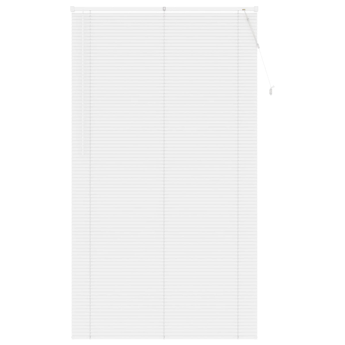 Vidaxx Jalousie verstellbar weiß 213 x 110 cm PVC