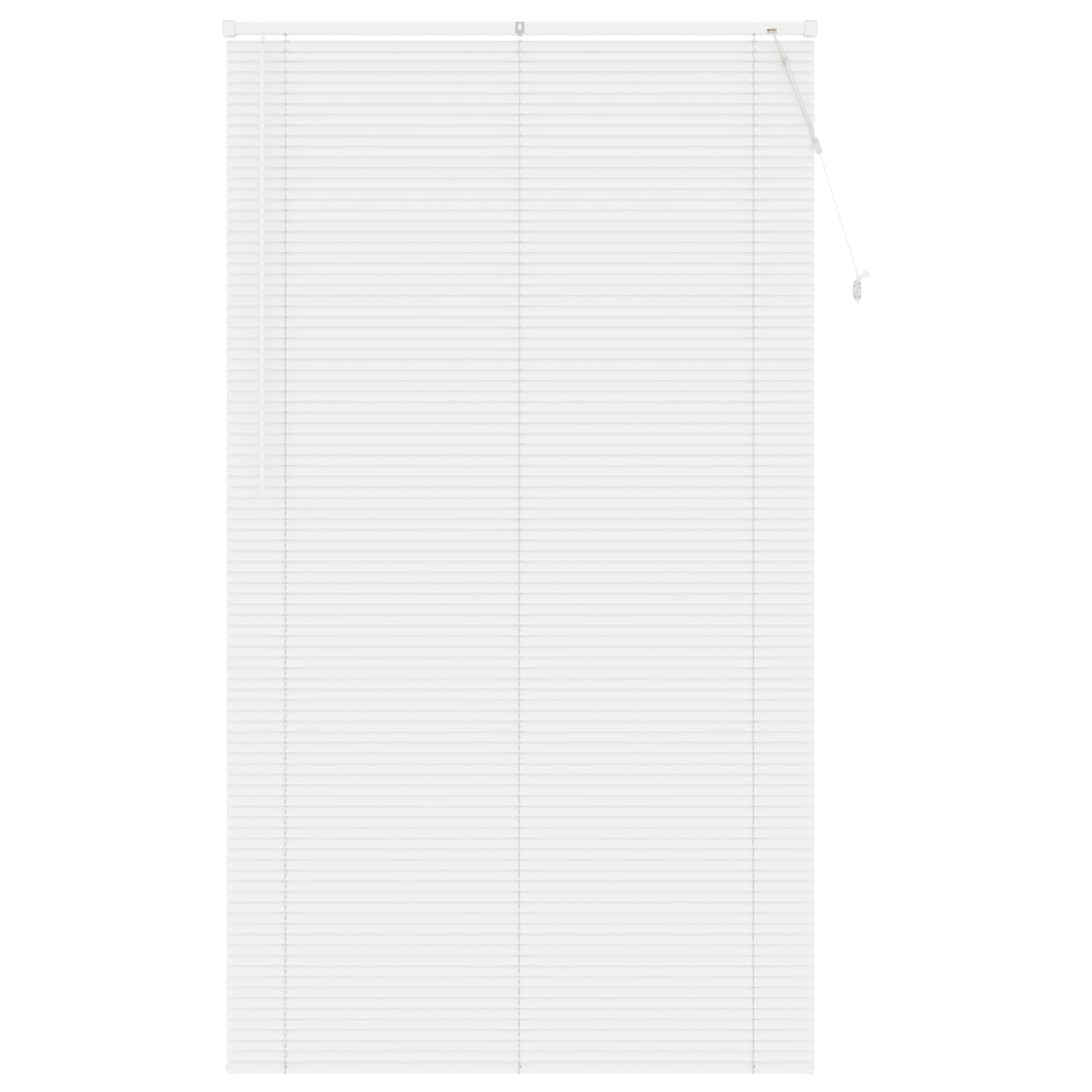 Vidaxx Jalousie verstellbar weiß 213 x 110 cm PVC