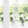 Vidaxx Jalousie verstellbar weiß 213 x 130 cm PVC