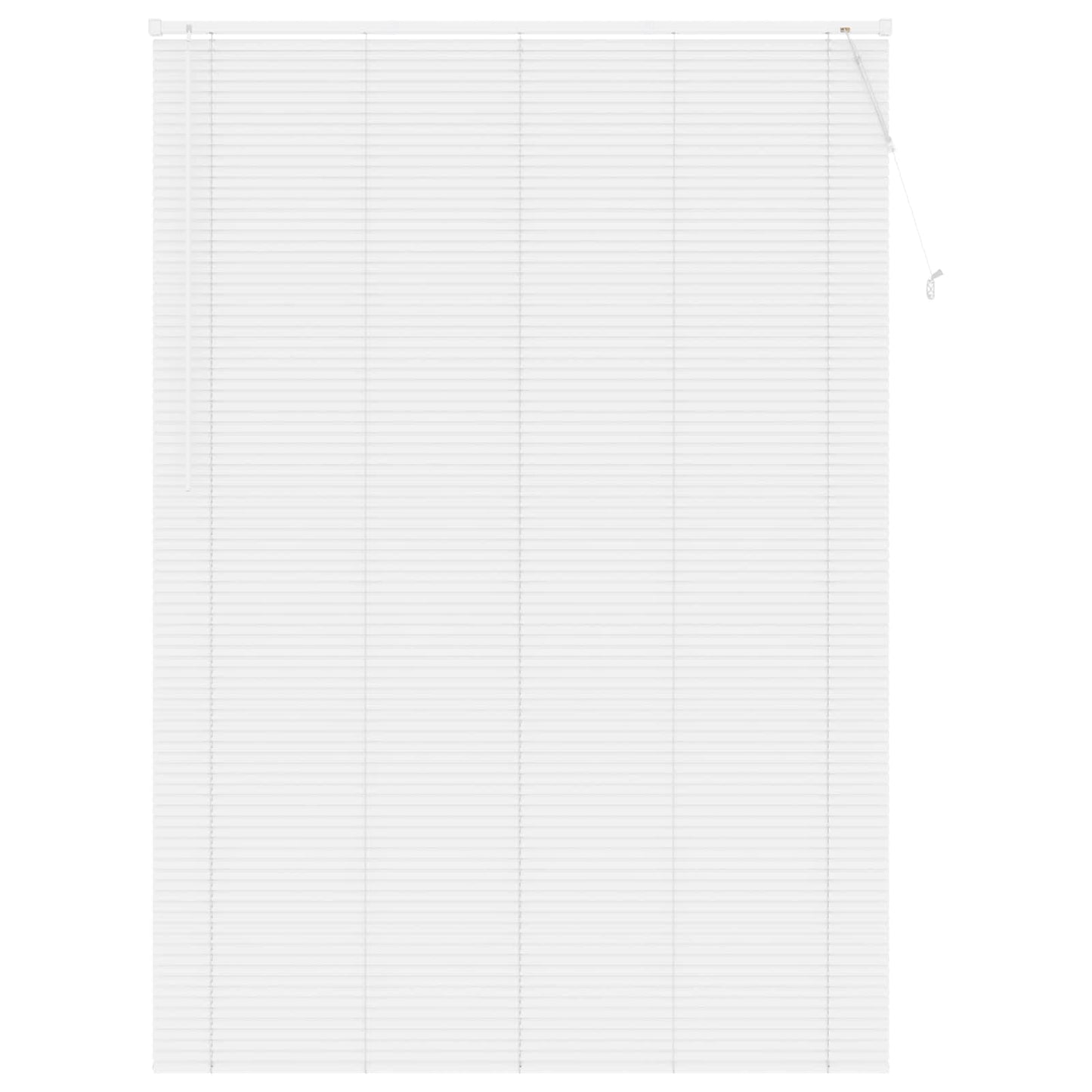 Vidaxx Jalousie verstellbar weiß 213 x 130 cm PVC