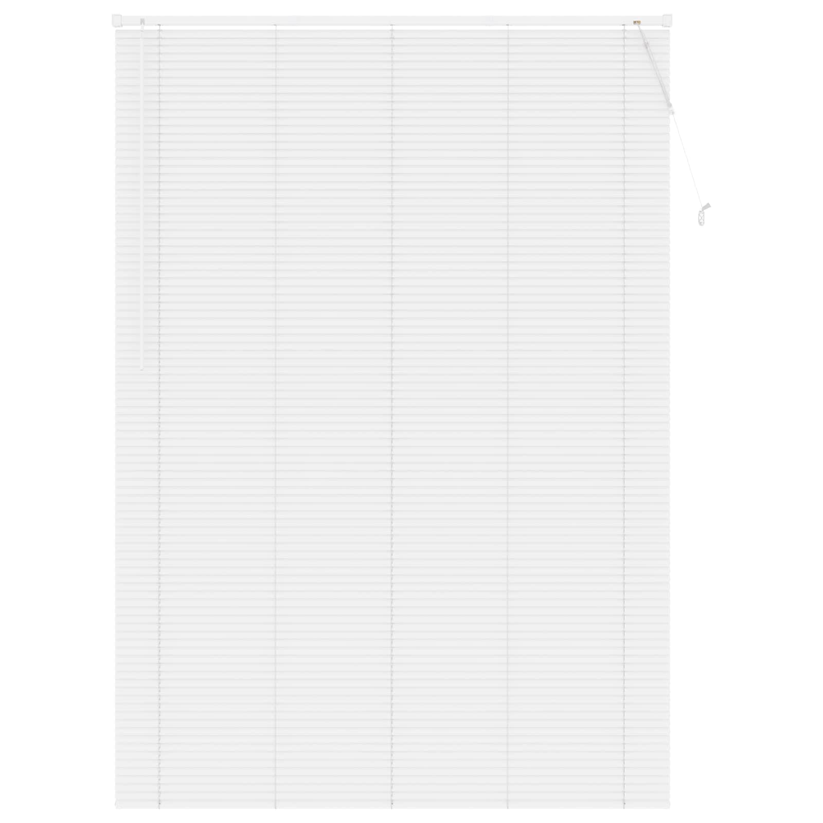 Vidaxx Jalousie verstellbar weiß 213 x 130 cm PVC