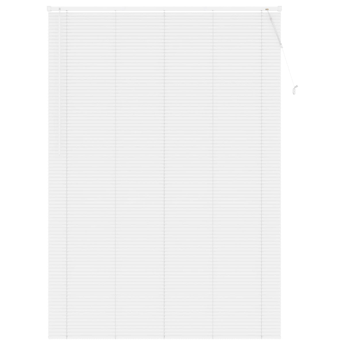 Vidaxx Jalousie verstellbar weiß 213 x 140 cm PVC