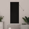 Vidaxx Jalousie verstellbar schwarz 150 x 60 cm PVC