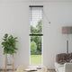 Vidaxx Jalousie verstellbar schwarz 213 x 50 cm PVC