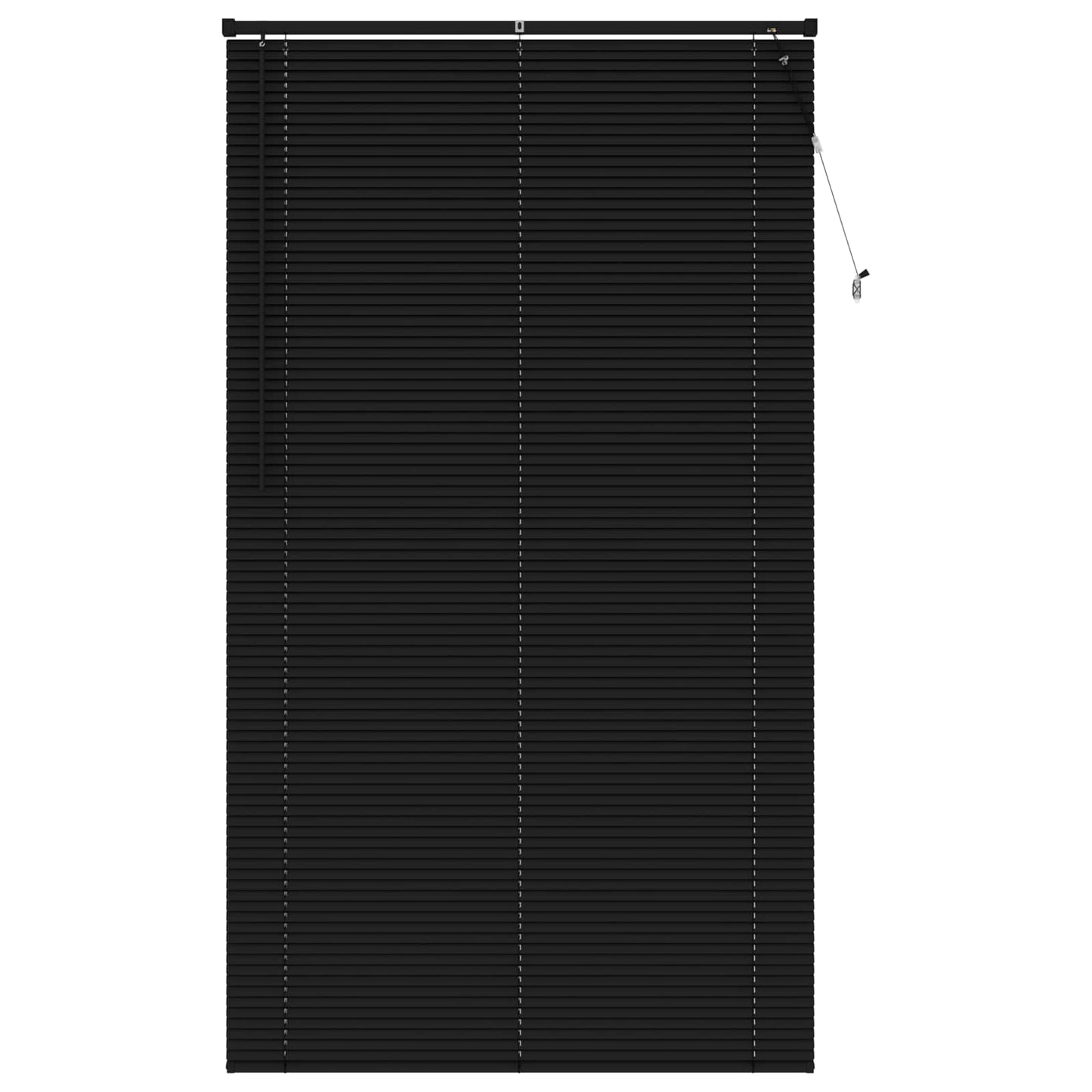 Vidaxx Jalousie verstellbar schwarz 213 x 110 cm PVC