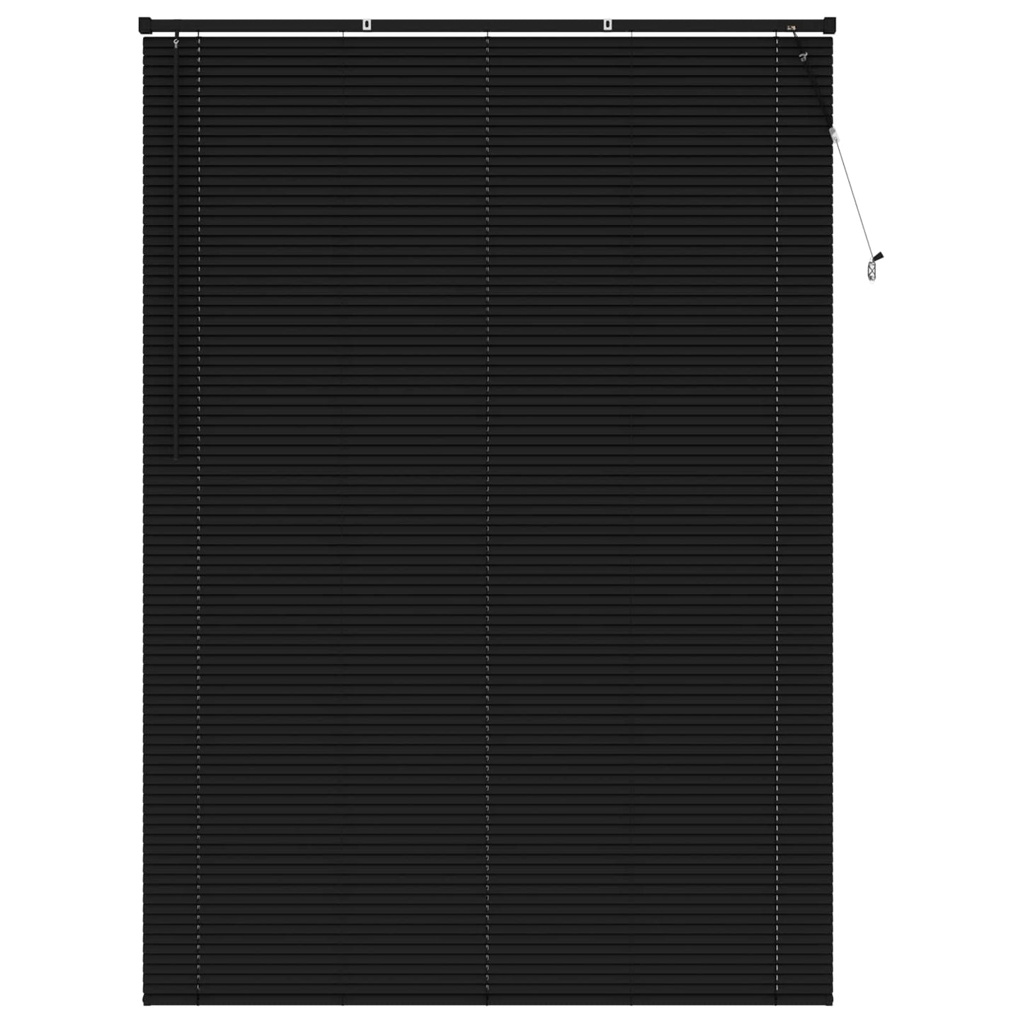 Vidaxx Jalousie verstellbar schwarz 213 x 150 cm PVC