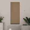Vidaxx Jalousie Hellbraun mit Muster 150 x 50 cm PVC