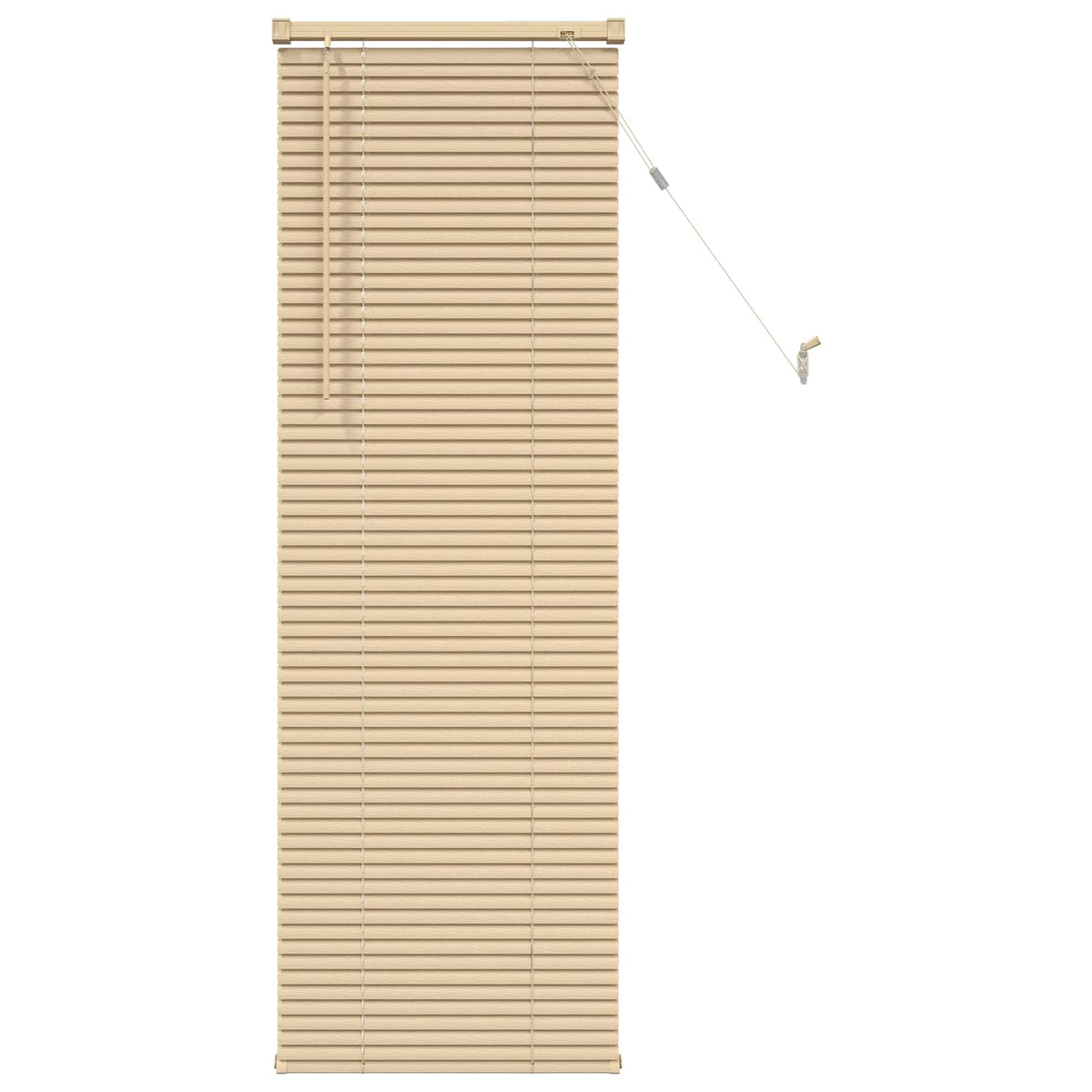 Vidaxx Jalousie Hellbraun mit Muster 150 x 60 cm PVC