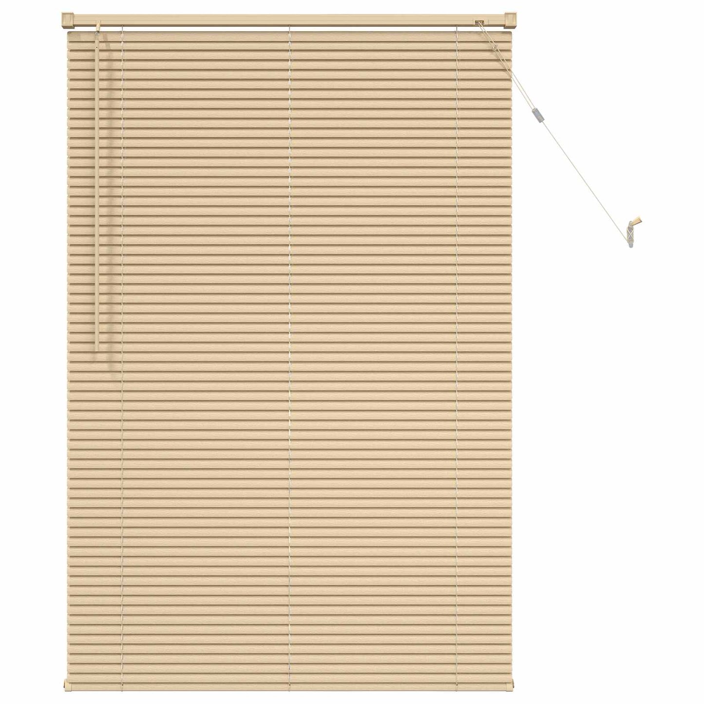 Vidaxx Jalousie Hellbraun mit Muster 150 x 80 cm PVC