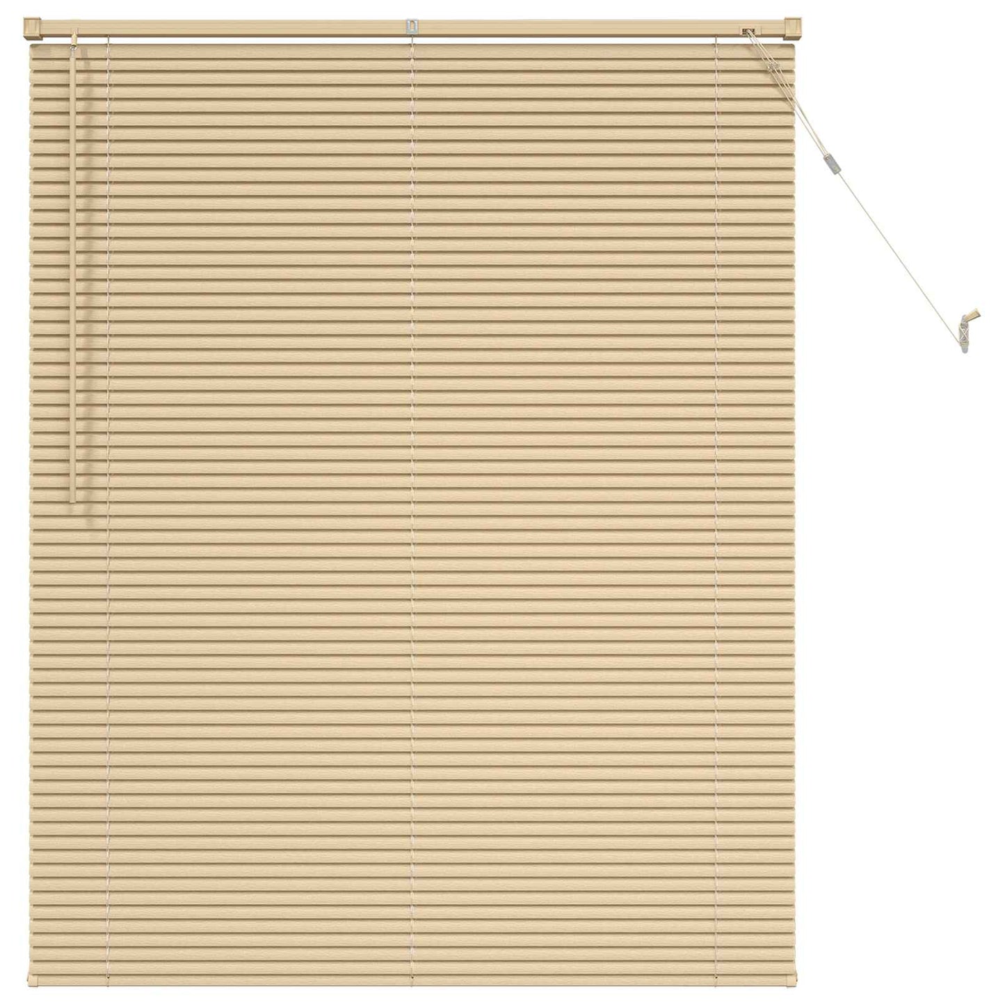 Vidaxx Jalousie Hellbraun mit Muster 150 x 110 cm PVC