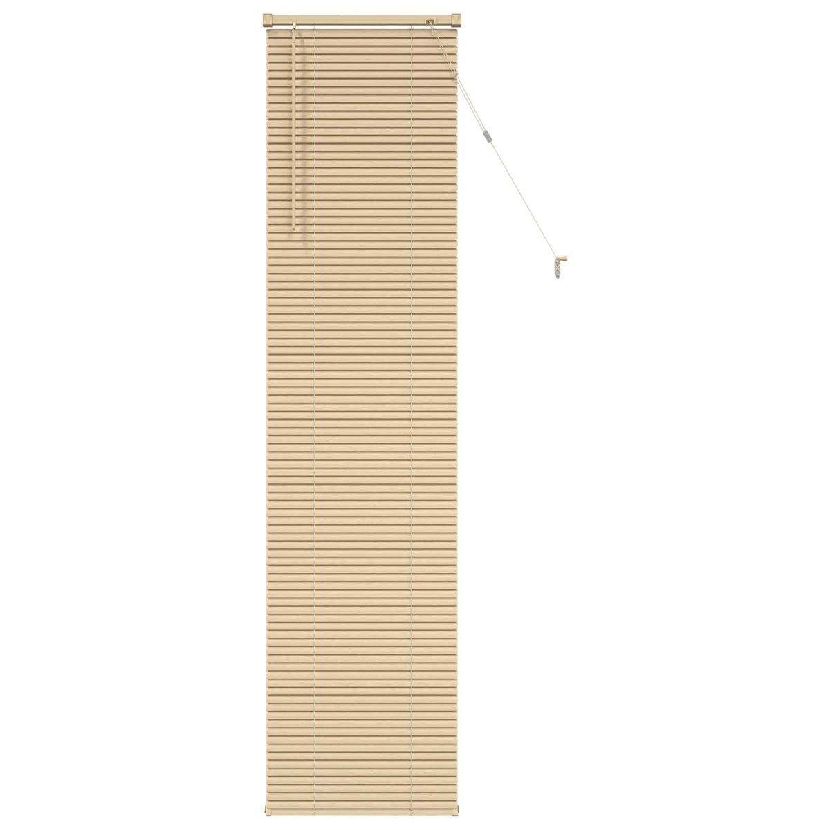 Vidaxx Jalousie Hellbraun mit Muster 213 x 60 cm PVC
