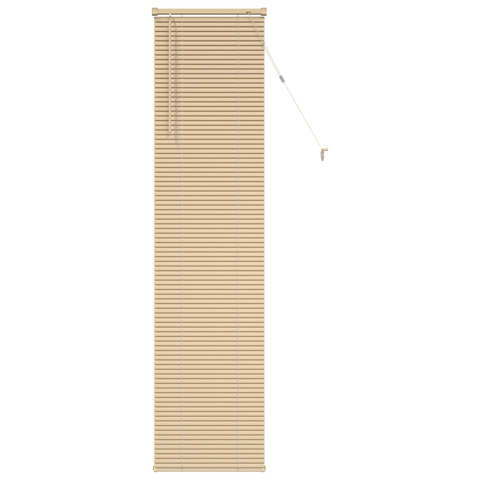 Vidaxx Jalousie Hellbraun mit Muster 213 x 60 cm PVC