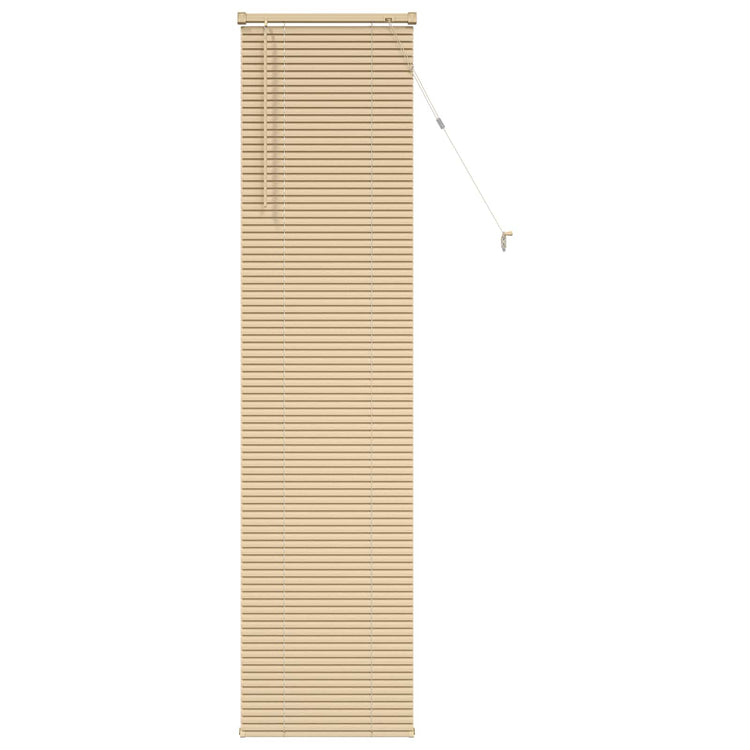 Vidaxx Jalousie Hellbraun mit Muster 213 x 60 cm PVC