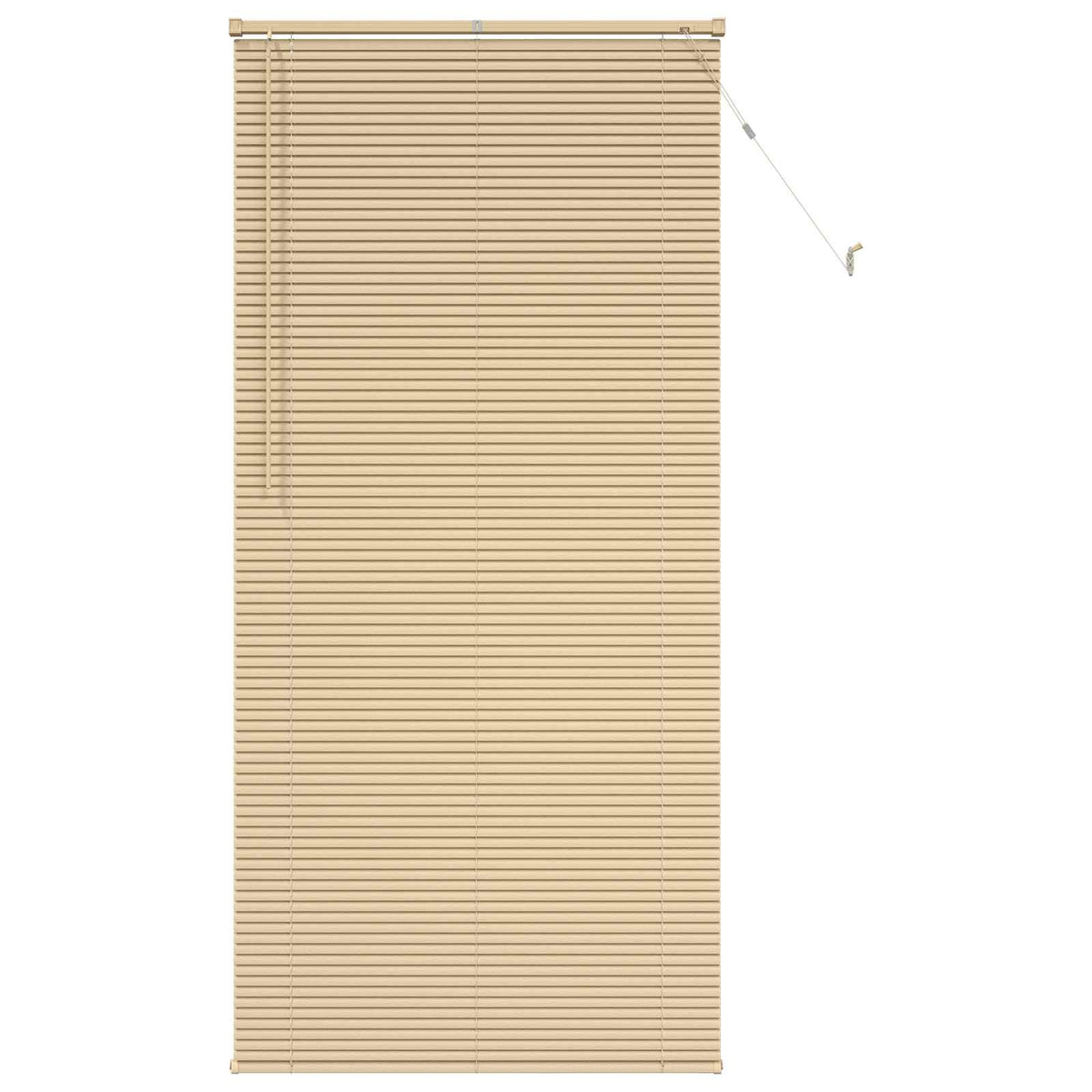 Vidaxx Jalousie Hellbraun mit Muster 213 x 70 cm PVC