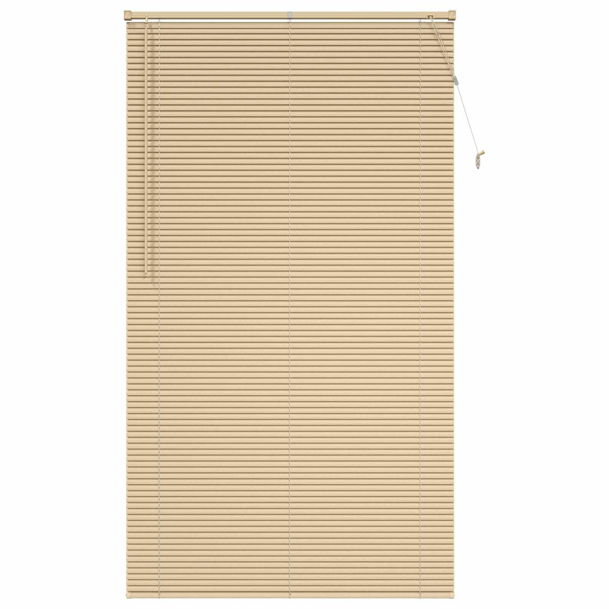 Vidaxx Jalousie Hellbraun mit Muster 213 x 120 cm PVC